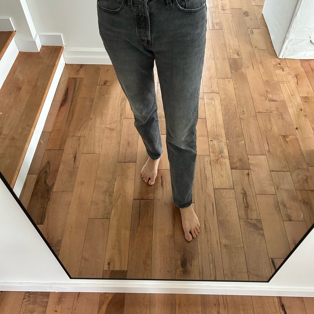Levi's 501 Classic Gray Women's Jeans
